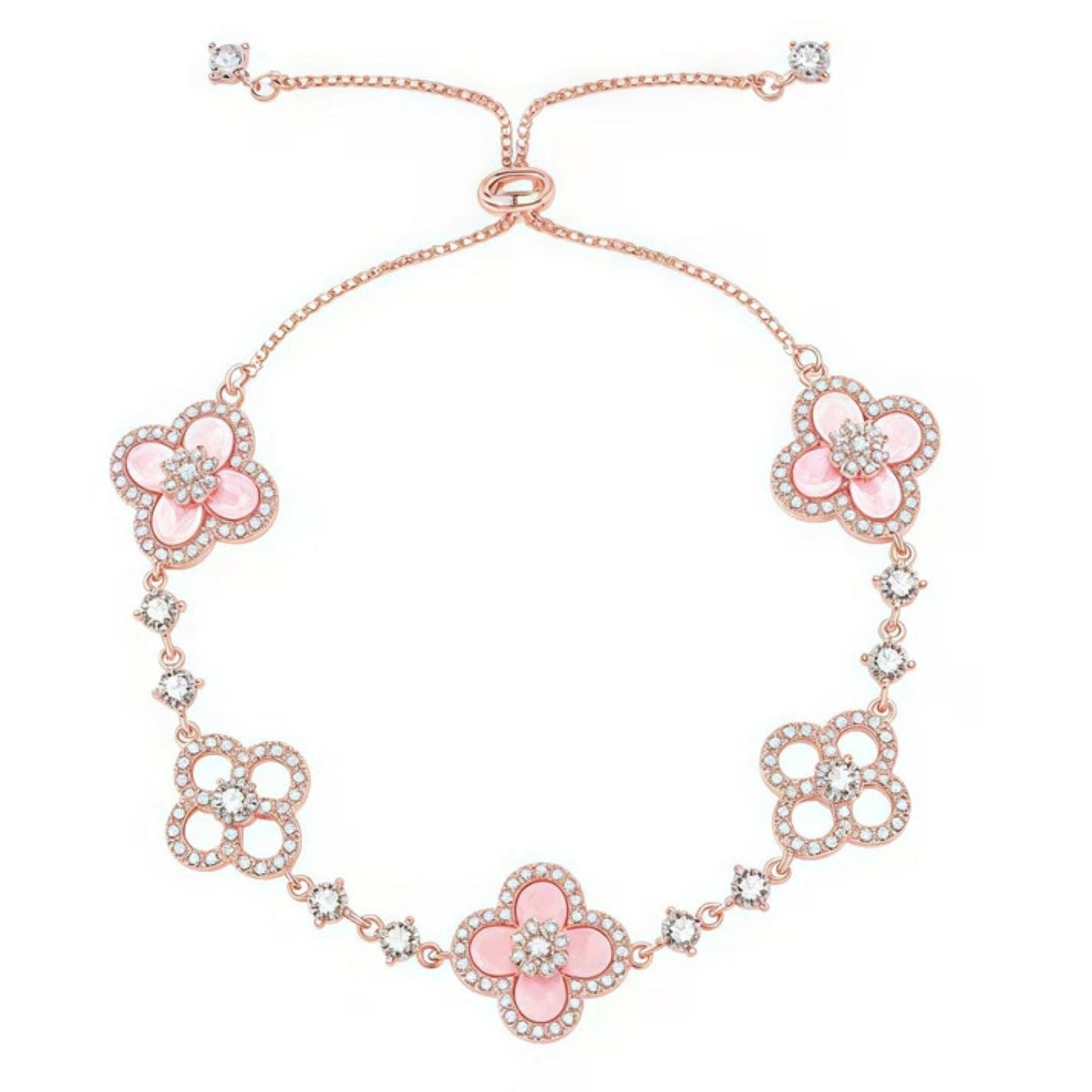 Diamond Clover Bracelet (ONLY $5.99 TODAY)
