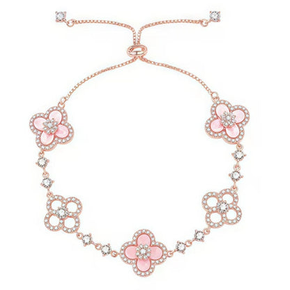 Diamond Clover Bracelet (ONLY $5.99 TODAY)