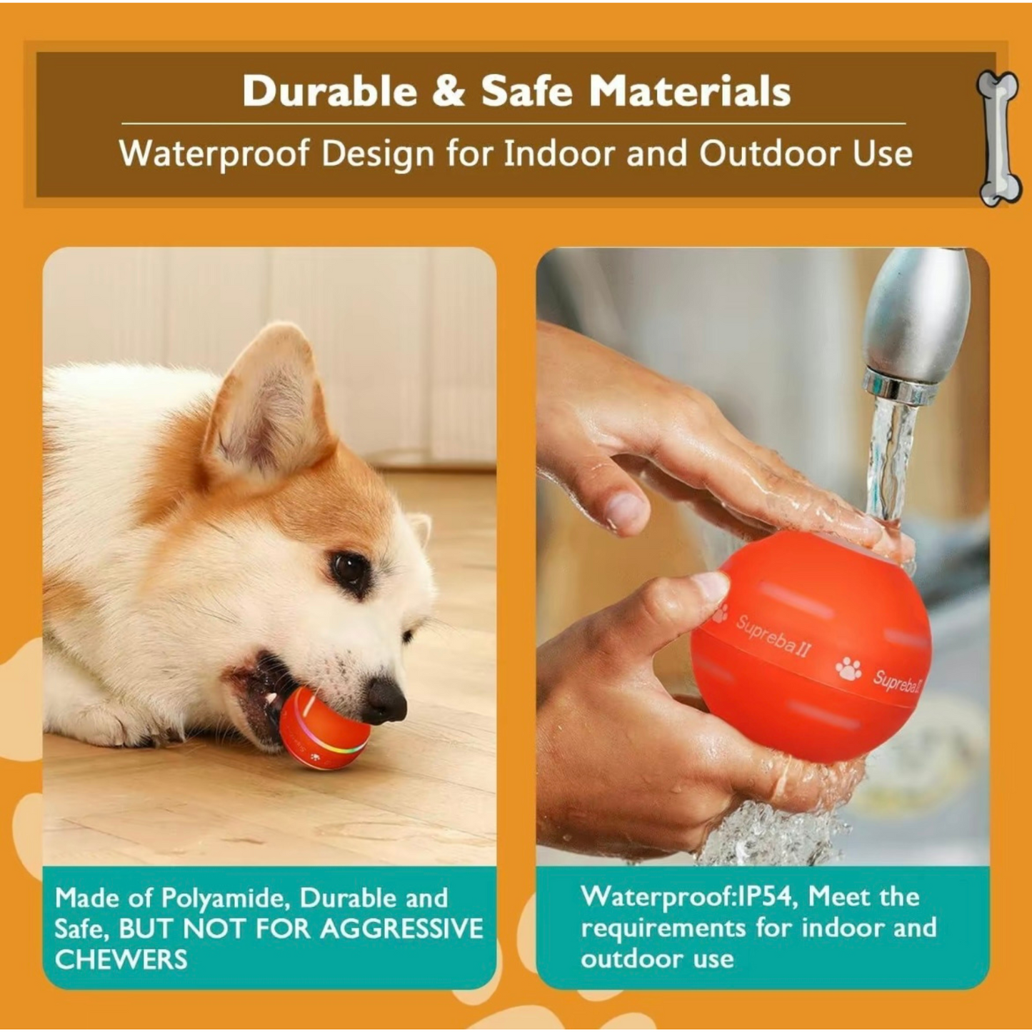 ZoomieRush™ Smart Dog Ball