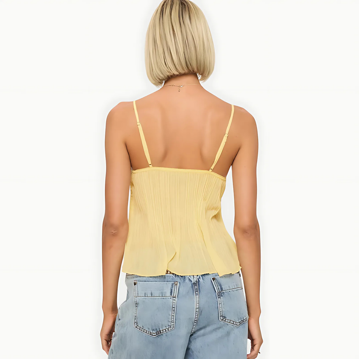 Lulu Pleat Top