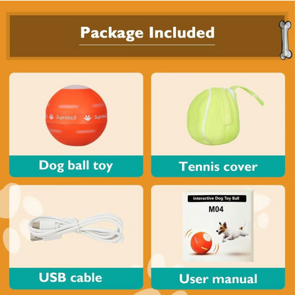 ZoomieRush™ Smart Dog Ball