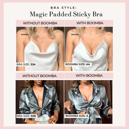 BOOMBA™ Magic Padded Sticky Bra