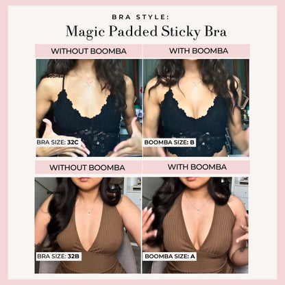 BOOMBA™ Magic Padded Sticky Bra