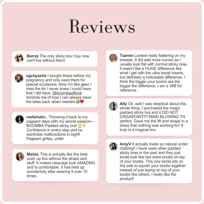 BOOMBA™ Magic Padded Sticky Bra