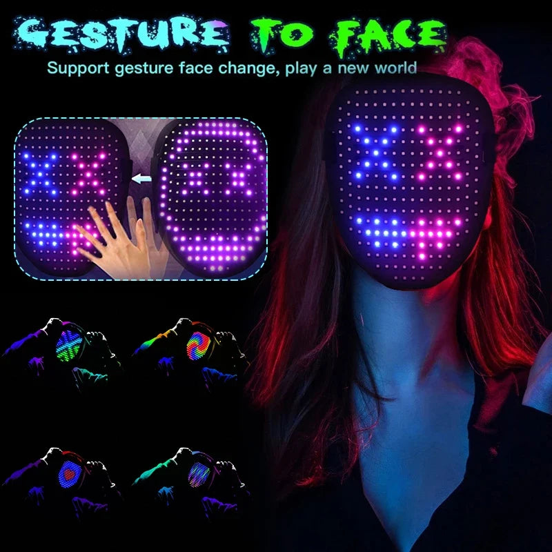 NeonPulse Mask