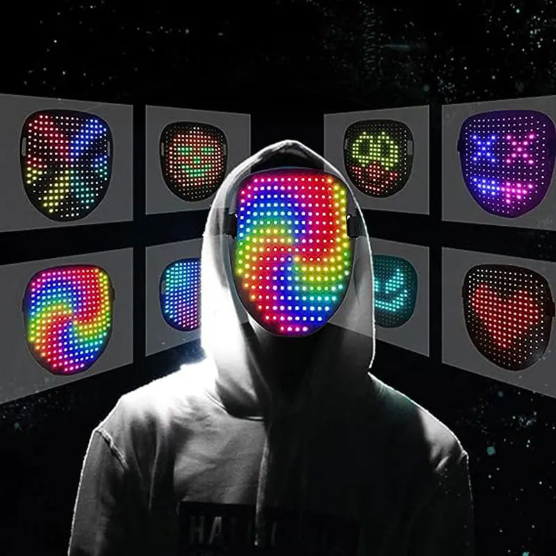 NeonPulse Mask