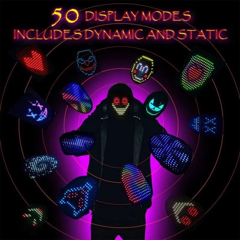 NeonPulse Mask