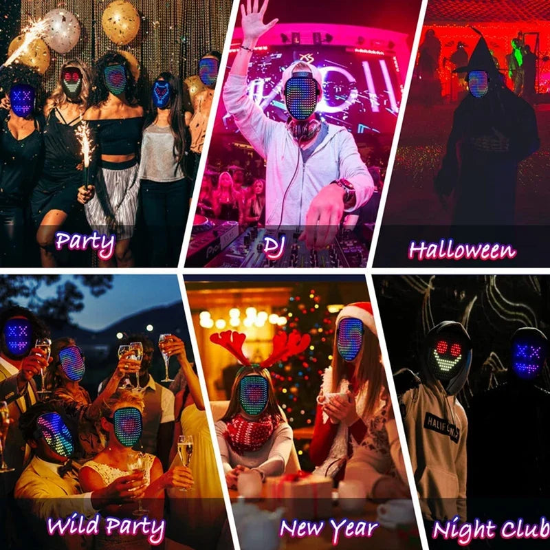 NeonPulse Mask