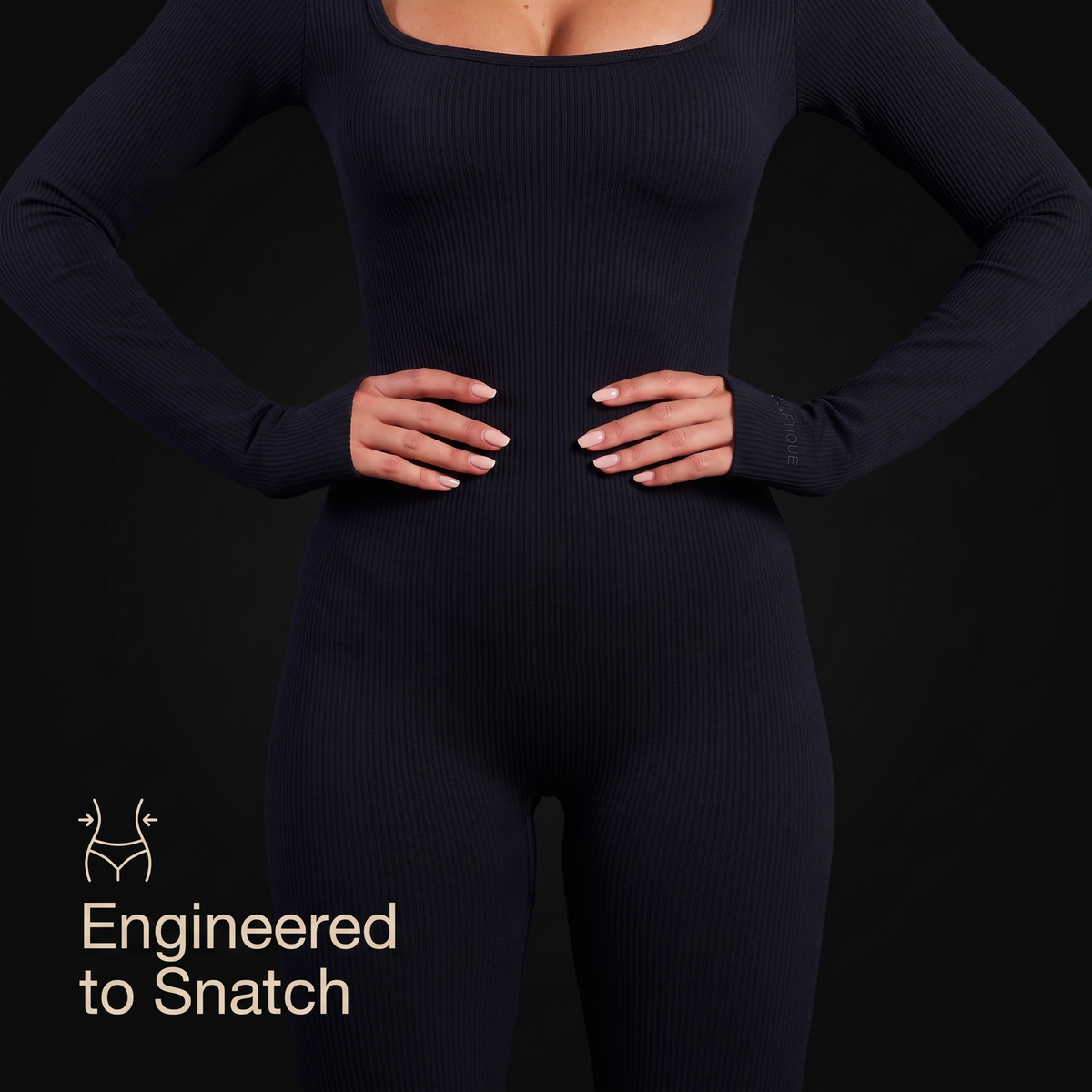 Sculptique 3-Pack Snatch Bodysuit
