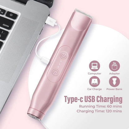 Velura 2-in-1 Bikini Trimmer for Women