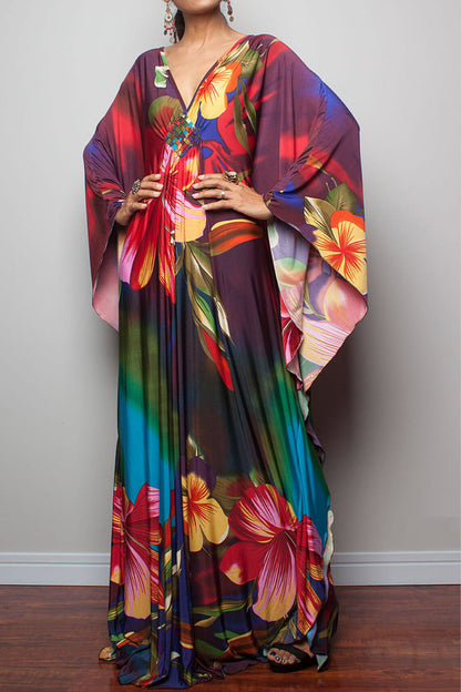 Luxe Escape Kaftan Dress