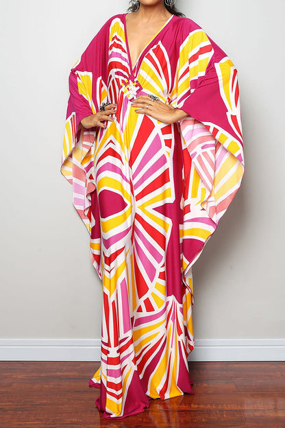 Luxe Escape Kaftan Dress