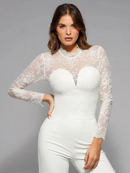 LaceSculpt™ All-In-One Lace Bodysuit